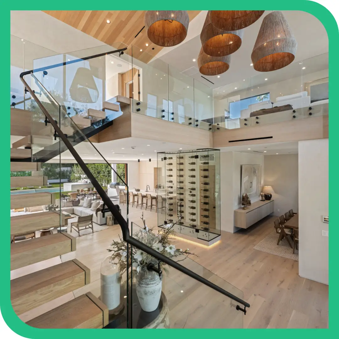 Luxury home interior in Kansas City