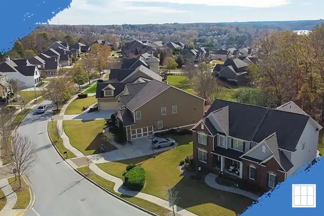Ariel view of Wyandotte County Housing