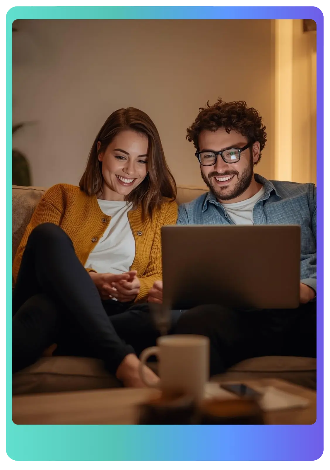 Couple-refinancing-online