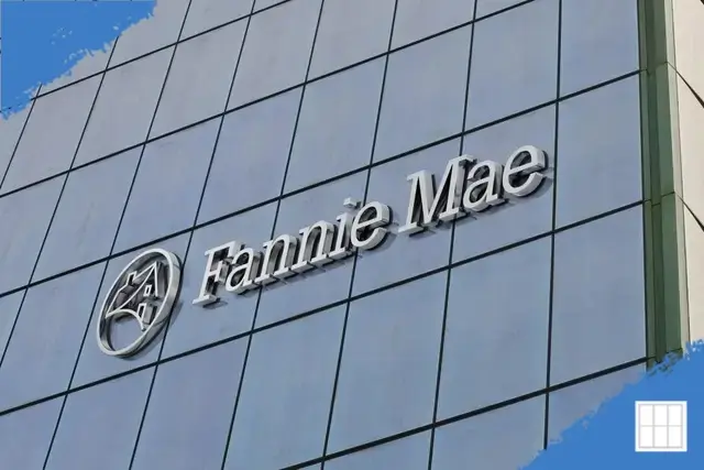 Fannie Mae headquarters building with logo and signage on glass facade